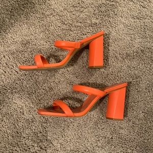 Schutz Ully Heels in Coral